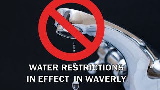 Waverly officials urge residents to not use water as crews repair and refill tank