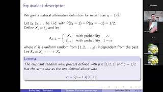 Moments of the super diffusive elephant random walk with general step distribution.