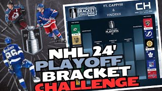 2024 NHL R1 Playoff Showdown: Bracket Challenge with HNDRXX & CappyIII