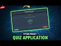 Python Quiz App in Just 2 Minutes | Full Project Tutorial | Python Mini Project #python #project