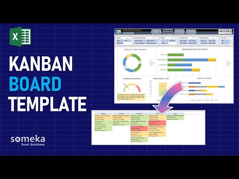 Kanban Board Excel Template | Optimize your workflow in Excel!