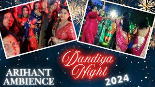 Dandiya Night at ARIHANT AMBIENCE 2024 #dandiyanight #matarani