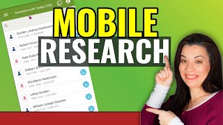 Quickly Do Genealogy Research on FamilySearch Mobile App
