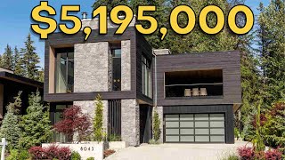 Inside a $5,195,000 Luxury Home in Whistler BC Canada  |  REAL ESTATE TOURS