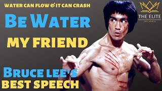BE WATER - Best Motivational Speech by Bruce Lee