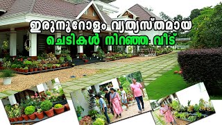 ഇരുനൂറോളം വ്യത്യസ്തമായ ചെടികൾ നിറഞ്ഞ വീട് I 200 Variety plants - Home -Kottayam