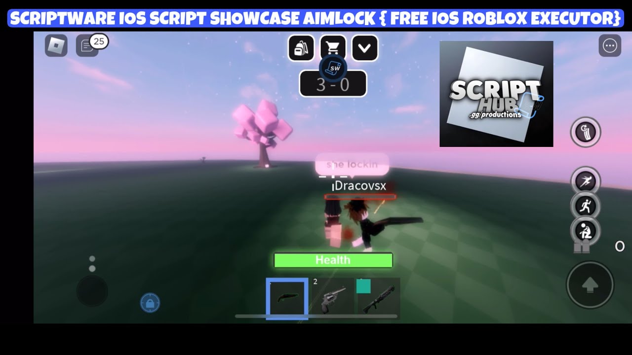 Scriptware Ios Script Showcase Aimlock Free Ios Executor Ipad Iphone