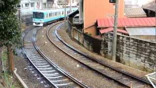 京阪京津線上栄町駅付近