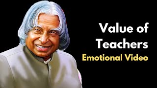 Value of Teachers in Our Society - Emotional Video