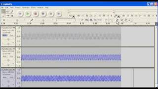 Demonstrating sound waveforms combining