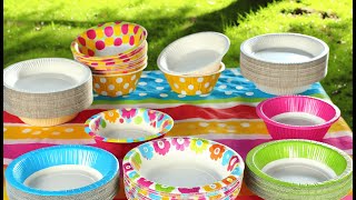 🍽️ Dixie Medium Paper Plates | Best Paper Plate Bowls 🍽️