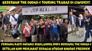 MENDADAK RAFFI DATANGI SEKOLAHNYA SMP 5 \u0026 JUMPA GURU2 STLH MENJABAT UKP! TOURING TRABAS THE DUDAS-1