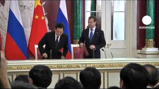 Russia and China hopeful over gas deal