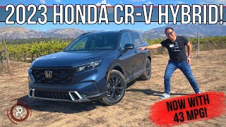 The 2023 Honda CR-V Sport Touring Is A More Sophisticated Hybrid Family SUV