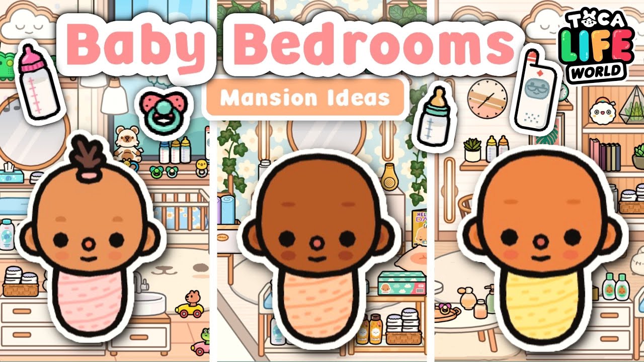 BABY BEDROOM MANSION IDEAS PART 1!! 🍼🥺💖 | Toca Life World - YouTube