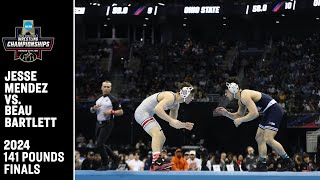 Jesse Mendez v. Beau Bartlett: 2024 NCAA wrestling championship (141 pounds)
