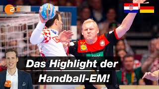 Das Highlight der EM! | Deutschland - Kroatien in der Analyse | Handball-EM 2020 - ZDF