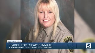 $10K reward offered for information on missing Alabama inmate, correctional officer