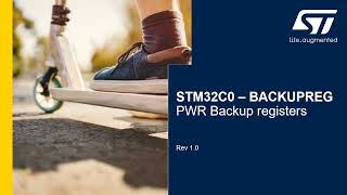 STM32C0 OLT - 7. System PWR backup registers