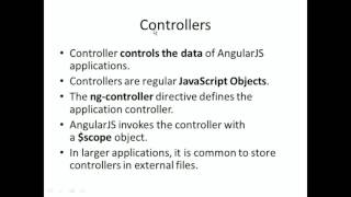 MEAN Stack - Part 3 (AngularJS)