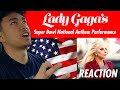 Lady Gaga's 2016 Super Bowl National Anthem Performance Reaction | AWRG