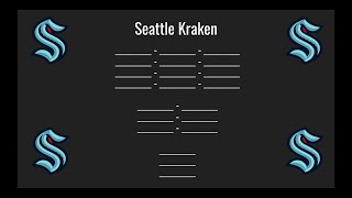 My Seattle Kraken Mock Expansion Draft (Pre-Deadline)