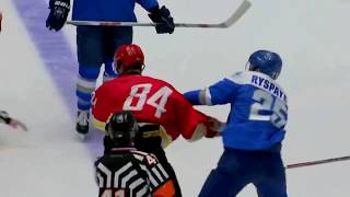 THE TOUGHEST FIGHT IN HOCKEY