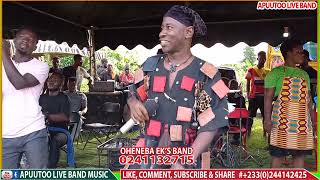 Apuutoo live band music with Oheneba EK Performs M3su Awer3ho Su Akwasi Bona \u0026 Y3 Br3 Ma Owuo