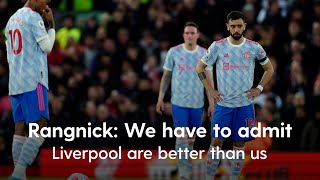 Ralf Rangnick admits he is 'embarrassed' after Manchester United's 4-0 loss to Liverpool