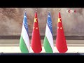 xi holds talks with uzbek president