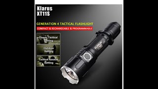 KLARUS XT11S 1100 Lumen Tactical Flashlight