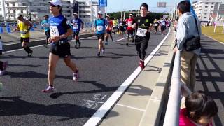 2014湘南国際マラソン7km地点９時40分