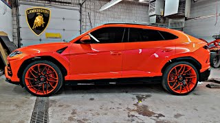 Custom painted Lamborghini Urus