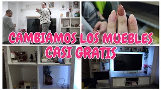 🔴CAMBIAMOS el SALON 🏠/ casi GRATIS💸 / LIDL #vlogger #vlogfamiliares #home #vlogfamilia