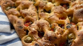 Focaccia- نان ایتالیایی فوکاچا/فوکاچیا