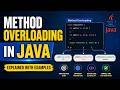 Method Overloading in Java Explained with Examples | Easy Tutorial for Beginner
