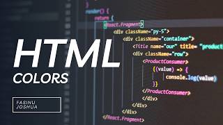 HTML Colors Made Easy 🎨 | Names, HEX, RGB Explained for Beginners