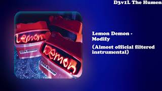 Lemon Demon - Modify (Filtered Instrumental)
