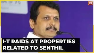 Tax Raids On Properties Linked To Jailed Tamil Nadu Minister Senthil Balaji