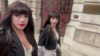 Crossdressing in London with Girlfriend