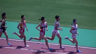 2018 05 11 インターハイ福岡中部ブロック大会01 男子1500ｍ予選