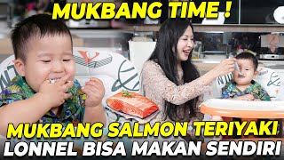 Mukbang MPASI Salmon Teriyaki bersama Lonnel: Makanan Sehat dan Nikmat!