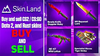 Skinland Is The BEST Way To Trade Gaming Items FAST And SECURELY (Skinland Promo Code 2025)