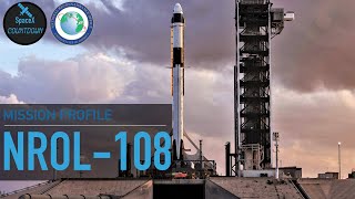 SpaceX NROL-108 explained in under 35 seconds