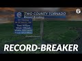 Tornado stayed on ground for record-breaking 29.2 miles