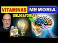 VITAMINS to HEAL MEMORY and CONCENTRATION (Brain NUTRIENTS)