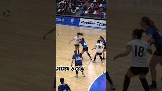 Attack \u0026 Goal #youtubeshorts #shorts #handball #women