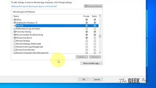 How to allow / block programs through firewall Windows 10