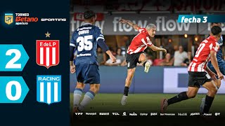 ESTUDIANTES 2 - 0 RACING I Resumen del partido | #TorneoBetano Apertura 2025