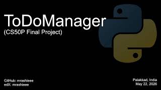 CS50P final project submission